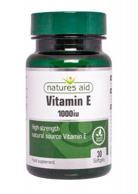 Natures Aid Vitamin E (Natural) 1000iu 30 caps
